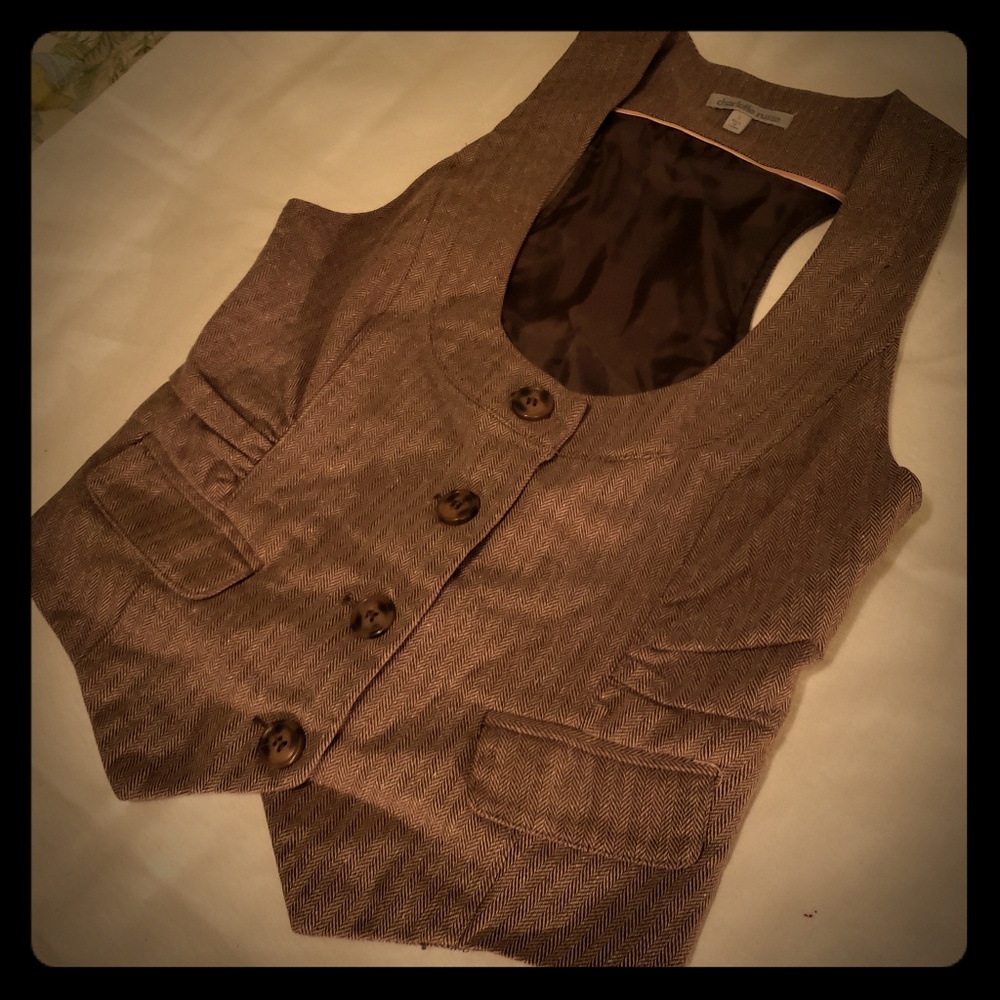 Brown vest